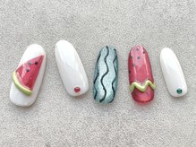 ターラ(Tara)/すいかネイル