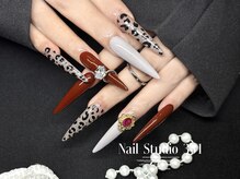 サンサンイチ 関内店(331)/秋ネイル☆ヒョウ柄×指輪