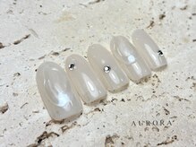 アウロラ 代々木上原(AURORA)/冬ネイル定額デザインニュアンス