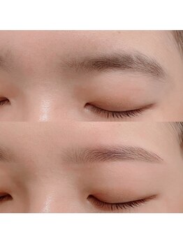 アイブロウメニューがあるサロン