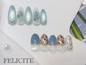 【5月のキャンペーンネイル】丁寧ケア、オフ込み◆¥7800