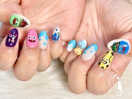 ドラクエのスライムネイル♪