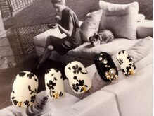 キューティネイル(Cutie Nail)/モノトーンフラワー