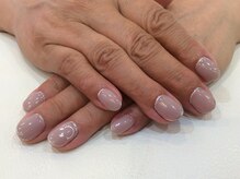 シャンネイルケアサロン(Shan Nail caresalon)/ワンカラー+にこちゃん