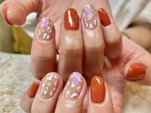ネイル スタジオ イナンナ(Nail Studio INANNA)/レオパード柄♪