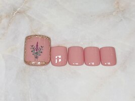 フット☆フラワーアート¥8500