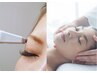 【セットでトーンアップ効果◎】　全顔脱毛60分＋フェイシャルリンパ20分