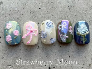 サロンストロベリームーン(Salon Strawberry Moon)/ちぐはぐ¥8500 ※KEITO担当