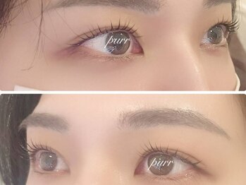 パー(purr)の写真/モチの良さに自信アリ★自まつげを根元からキレイに立ち上げ、最大限に長く魅せる次世代パーマ◎
