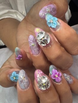 ジェリーボックス(jelly box)の写真/阪急高槻駅すぐ/自店1ヶ月以内オフケア込★シンプル派の方もお好みのアートをご提案!2本アートコース¥6800