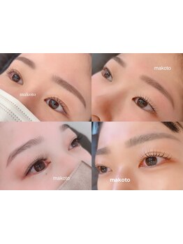 アイブロウメニューがあるサロン