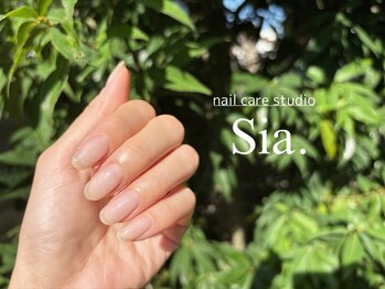 ネイルケアスタジオ シア(Sia)の写真/《ケアを重視するネイルサロン☆》普段ネイルが出来ない方でも、誰にもバレずに「自爪育成」出来るんです♪
