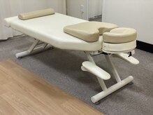 たけだ整体院/施術テーブルとパッド