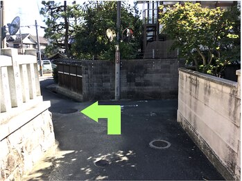 美容整体すこやか/【道順11】