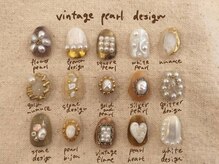 アンテテネイル(ANTETENAIL)/vintage pearl design