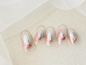 ニュアンスネイル/クリアベース