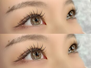 ヘア コンフォート グランフルール マツエク(Hair comfort GRAND FLEUR)/フラットラッシュ