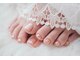 サロン ド ワカ(Salon de WAKA)の写真/お爪の形を整えながらネイルを楽しむ♪巻き爪改善でコンプレックス解消!憧れの美しい足先を演出します♪