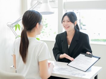 アンフェイド 富山(UNFADE.)/カウンセリングシートをご記入