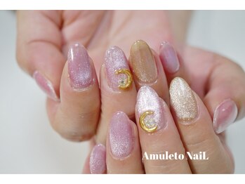 アムレート ネイル 蕨(Amuleto NaiL)/お月様パーツ