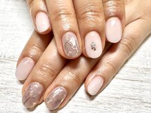 トレス ネイルサロン(3.tres.Nail Salon)/【くすみオーロラニュアンス】