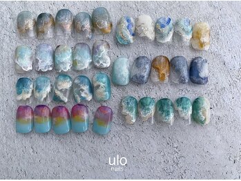 ウロネイルズ(ulo nails)/色々な海のアート