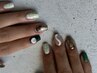 【momoお任せデザインnail（パーツ代込）¥8,800→8,250】