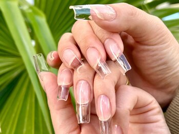 ギャルットネイル(GALTTO NAIL)の写真/【ロング×モチの良さ◎】人気No,1★チップ長さだし＋やり放題（オフ込）¥8800/あなたの個性を長くアピール