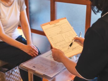 くつろぎ/お客様シート（初来店のお客様）