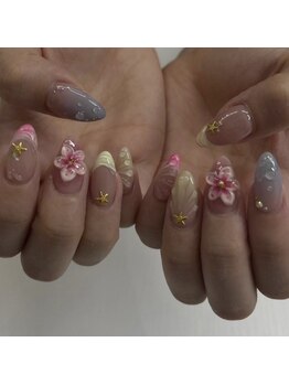 海外ネイル¥11000♪