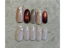 ネイルサロン ファブリック(nail salon fabric)の雰囲気(ハンド定額コース上9900円/下7900円マグネット・シェル・パール)