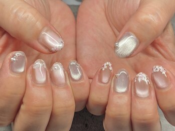 エアネイル(eA NAIL)/桜ネイル/持ち込み/11000