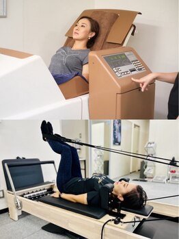 ボディケアスクール スワンの写真/【温活×体幹トレーニング】人気マシンピラティス&岩盤浴2時間相当の効果がある遠赤外線マシン体験3980円☆