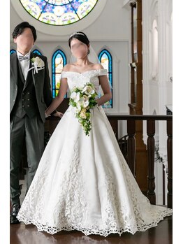 ボディキュア ブライダル美容整体 大阪梅田/ドレスが映える身体/大阪/西梅田