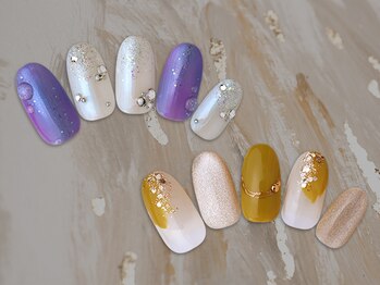 ネイルランド 橋本店の写真/【低価格・素早くハイクオリティ】予算に合わせて選べる定額メニューでいつでもおトクにネイルチェンジ♪
