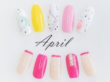 エイプリルプラス(April plus)/ダルメシアン＆オシャレネイル