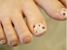 ネイルアイサロンアンドスクール リッカ(Lycka)/【フットネイル】親指ア-トコ-ス