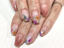 トレス ネイルサロン(3.tres.Nail Salon)/【ニュアンスマルチカラー】