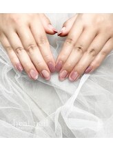 ヒールネイル(heal nail)/オンブレフレンチ