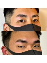 ソラクア(SORAQUA)/眉毛デザイン施術後