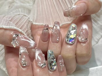 ネイルズガッシュ 武蔵小山店(NAILsGUSH)/マグネット/フレンチネイル