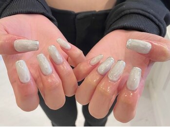ニュアンスネイルシンプルネイル