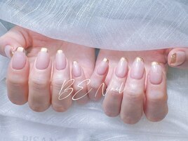 ミラーフレンチネイル