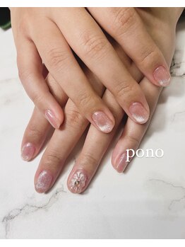 マグネット　ぷっくりフラワー