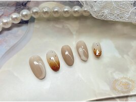 秋色グラデーションねいる