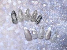 ネイルサロン アニーアンドジーノ シド(NAIL SALON Annie&Gino shido)/志度 クリスマスネイル