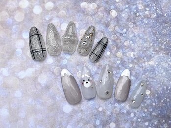 ネイルサロン アニーアンドジーノ シド(NAIL SALON Annie&Gino shido)/志度 クリスマスネイル