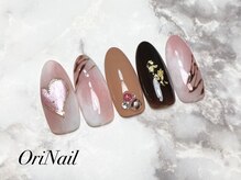 オリネイル 西荻窪(OriNail)/バレンタインネイル×マグネット