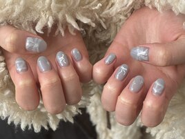 リボンネイル　担当:kana