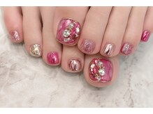 ネイルズジーナ(Nails JINA)の雰囲気（フットネイル・ジェルネイル　マグネットネイル　ワンカラー）